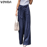 Denim Wide Leg Pants Jeans