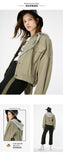 Short Denim Coat
