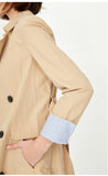 Women's Double-breasted Medium Style Wind Coat