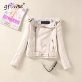 Faux Leather Motorcycle Jacket